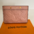 Porta-cartões Louis Vuitton Rosa - Wishlist Brechó
