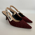 Scarpin Dior J`Adior Slingback Bordô - loja online