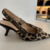 Scarpin Dior J`Adior Slingback Animal Print - loja online