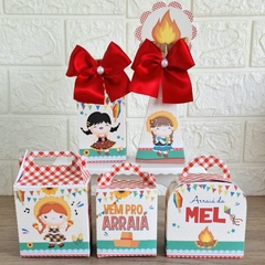 Kit festa Personalizado Festa Junina Menina - comprar online