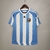 Camisa Seleção da Argentina Retrô 2010 Torcedor Adidas Masculina - Branca e Azul