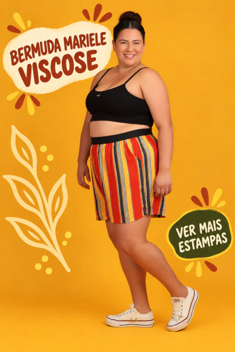 Bermuda Marielle Viscose