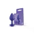 REF 272-Lite Plug Roxo com Glitter e Pedra Roxa Tamanho M