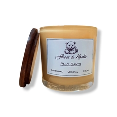 Vela Aromática - Palo Santo 180g - Flocos de Algodão - loja online