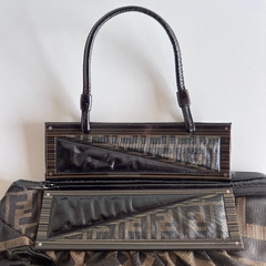 Fendi To You Zucca Maxi Clutch - comprar online