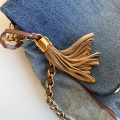 Dolce & Gabbana Tote Chain Denim