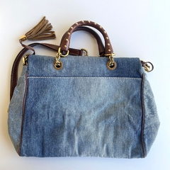 Dolce & Gabbana Tote Chain Denim - loja online