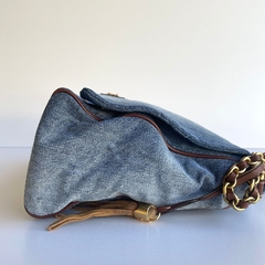 Dolce & Gabbana Tote Chain Denim - Vai Vem no Closet
