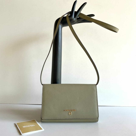 Michael Kors Saffiano Crossbody Verde