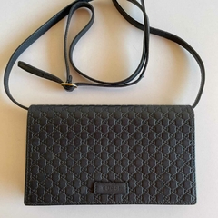 Bolsa Gucci Microguccissima Woc Preta - comprar online