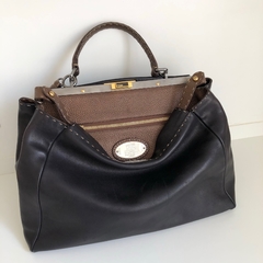 Fendi Peekaboo Selleria Large Preta - comprar online