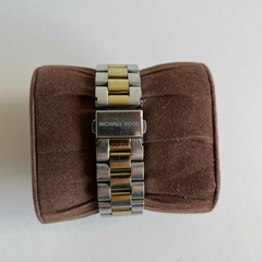 Relógio Michael Kors MK5455 Prata c/ Dourado - Vai Vem no Closet