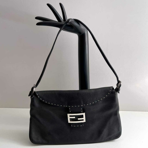 Fendi Baguette Selleria Preta