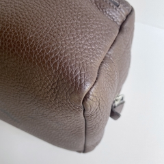 Imagem do Necessaire Prada Couro Marrom