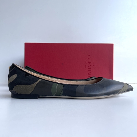 Sapatilha Valentino Rockstud Camuflada