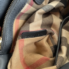 Burberry Banner House Check Preta - comprar online