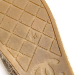 Espadrille Chanel Velvet Logo - comprar online