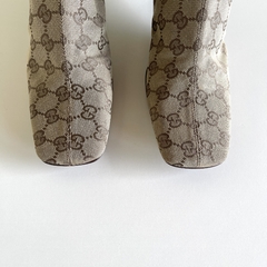 Bota Gucci GG Monograma Vintage - loja online