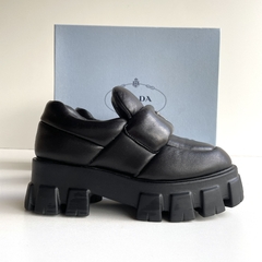 Mocassim Prada Couro Preto