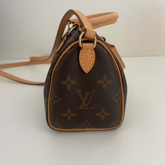 Bolsa Louis Vuitton Speedy Nano Monograma - Vai Vem no Closet