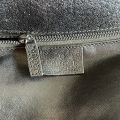 Bolsa Gucci Bamboo Tote Top Handle Preta na internet