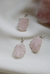 Pingente Quartzo Rosa Prata 925