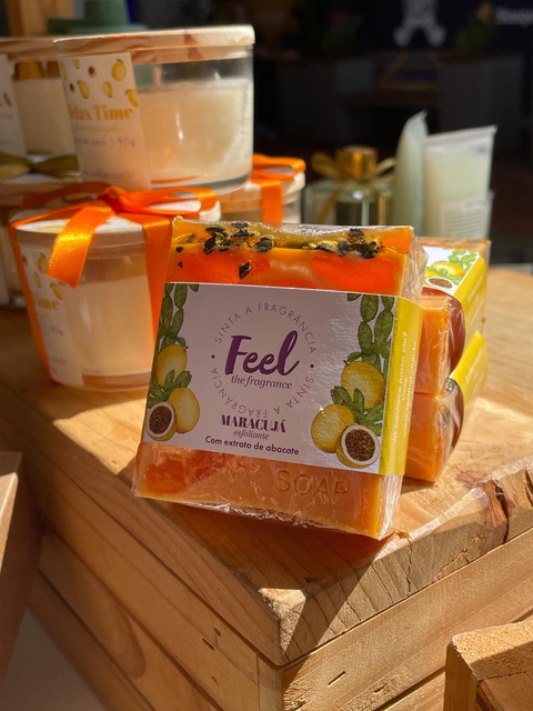 Maracujá (Barra Sabonete Artesanal)