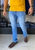 CALÇA JEANS SKINNY 5POCKETS DELAVE (PA) AZUL CLARO