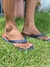 SANDALIA OMBRE BASIC MARINHO/LARANJA ARAMIS