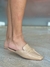 MULE VERNIZ BEGE BICO QUADRADO - comprar online