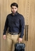 CAMISA REG TRICOLINE LISO STRETCH PRETO ARAMIS - comprar online