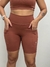BERMUDA COM BOLSO AEROBIC CHOCOLATE - comprar online