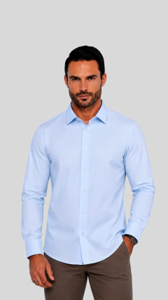 393 - CAMISA SOCIAL 1 A 7