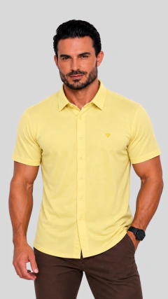17 - CAMISA BOTÃO SUEDINE - Diamond Seven