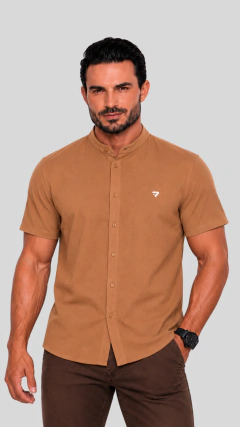21 - CAMISA GOLA PADRE SUEDINE