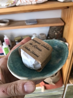 Jabonera de ceramica