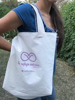 Totebag grande con fuelle - personalizable - comprar online