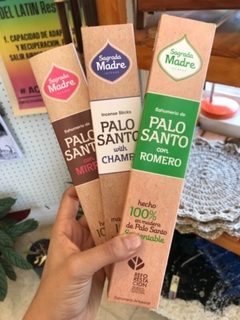 Sahumerio Palo Santo - Sagrada Madre