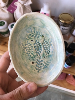 Jabonera de ceramica - comprar online