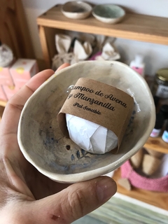 Jabonera de ceramica