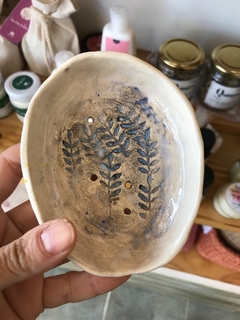 Jabonera de ceramica - comprar online
