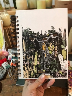 Cuaderno ilustrado (hojas lisas, tapa dura) #1