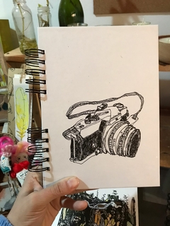 Cuaderno ilustrado (hojas lisas, tapa dura) #2