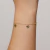 Pulseira Corações Diamantados | Dourado - Savoy Joias
