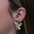 Brinco Meia Flor | Dourado - comprar online