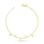 Pulseira Maleável Mini Folhas