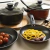 Caçarola Antiaderente 5 Camadas com Tampa de Vidro 18 cm - loja online