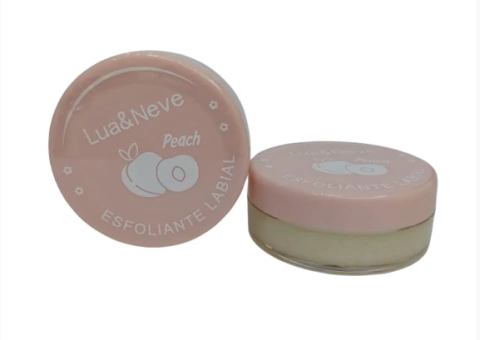 Esfoliante Labial Peach Lua E Neve