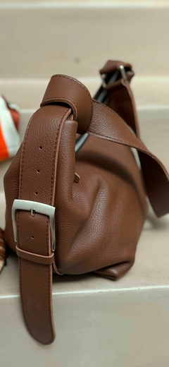 Cartera Nudo chocolate - comprar online