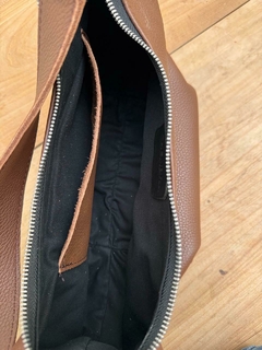Cartera Nudo chocolate - tienda online